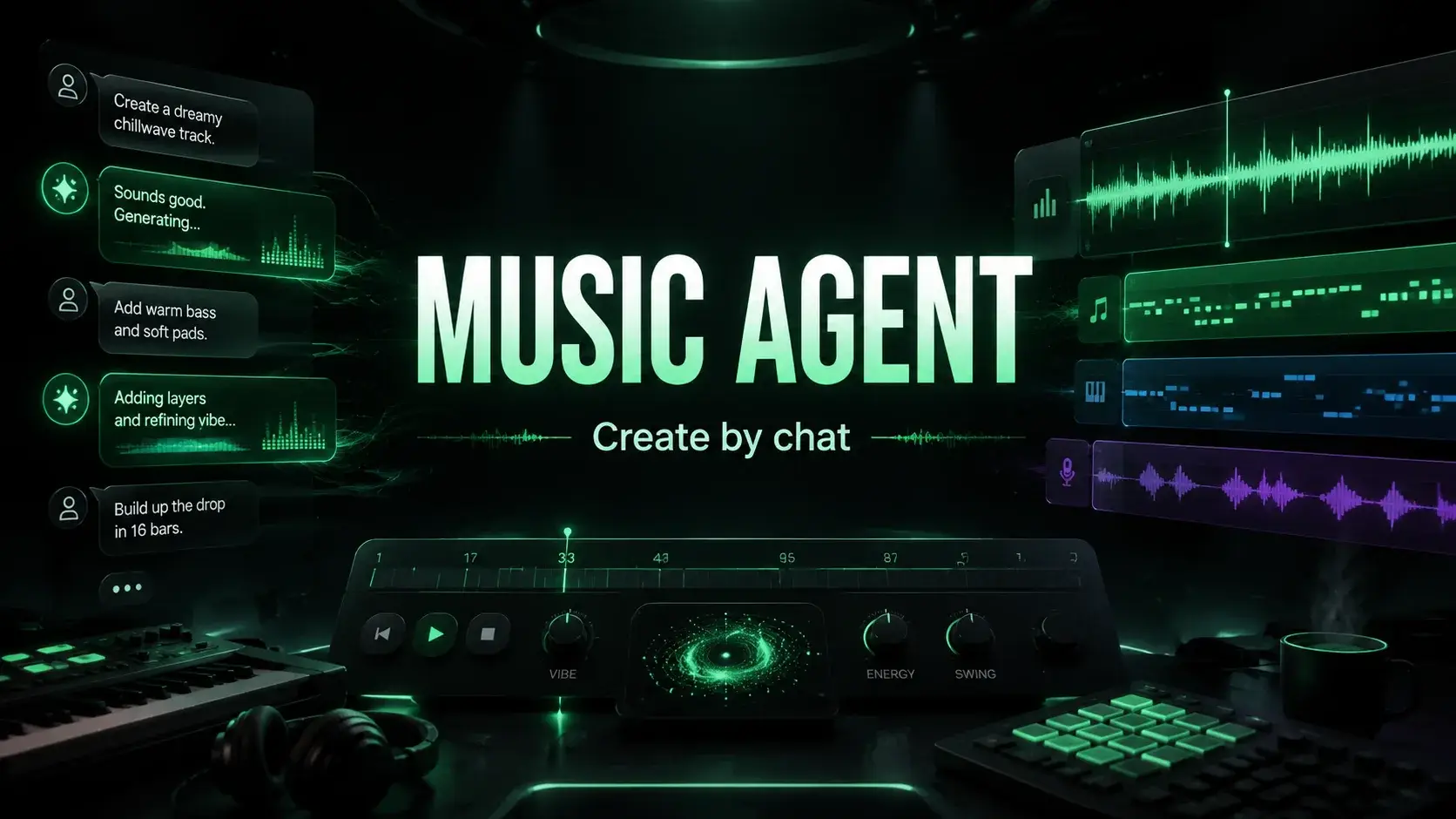 Music Agent — from conversation to finished song