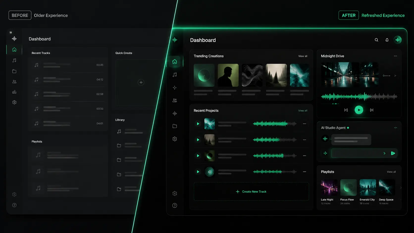 Seed Music Pro 2.0 UI Refresh: A Cleaner Dark Studio Experience Seed Music Pro 2.0 UI Refresh: A Cleaner Dark Studio Experience